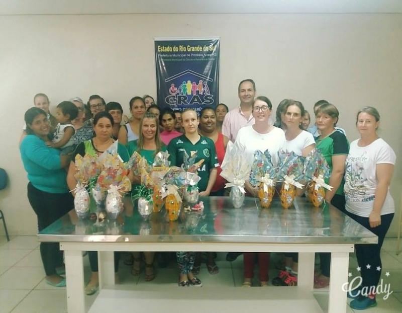 Oficina de Trufas realizada no CRAS